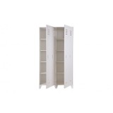 WHITE LOFT CABINET 2DR - CABINETS, SHELVES